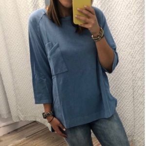 3/4 length sleeve Top